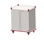 Carter-Hoffmann PTDST12 Performance 2-Door Meal Delivery Cart | (12) Tray Capacity