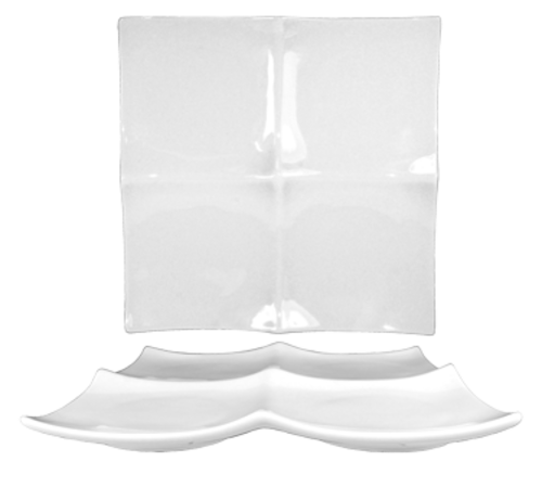 International Tableware PA-407 7-3/4" x 7-3/4" Plate | Case of 12