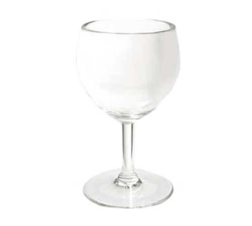G.E.T. SW-1406-1-SAN-CL 6 oz. Plastic Wine Glass | Case of 24