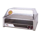 APW Wyott HR-50 30.5" X*PERT Hot Dog Roller Grill w/ (11) Flat Chrome Rollers | 120/208/240V