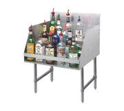 Advance Tabco LD-2112-X 12" x 26" 5 Step Liquor Bottle Display Unit | 15 Bottle Capacity