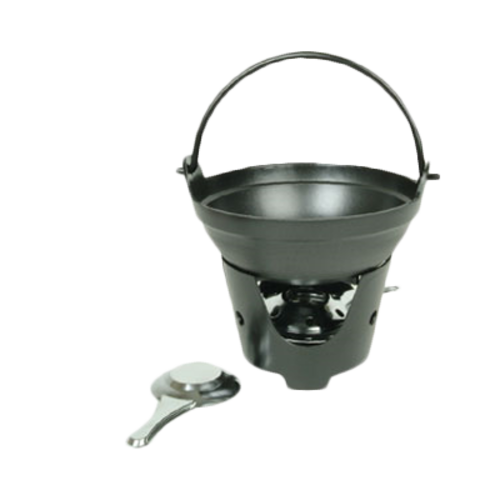 Thunder Group 32 oz. Aluminum Shabu Serving Bowl w/Aluminum Ladle | Model No. IRPA004