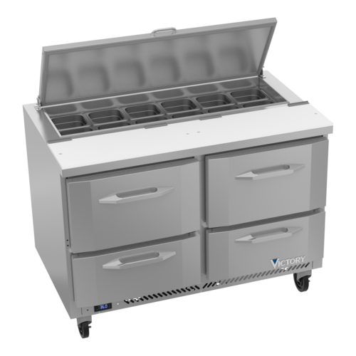 Victory VSPD48HC-12-4 Sandwich / Salad Prep Table