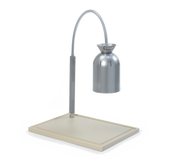 Nemco 6016 1 Bulb Infrared Carving Station w/ Wood Base | 250 Watt