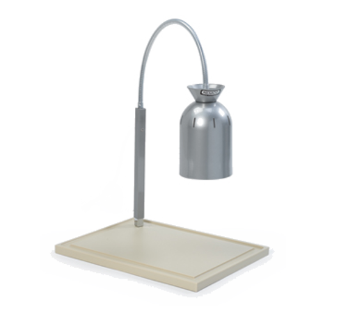 Nemco 6016 1 Bulb Infrared Carving Station w/ Wood Base | 250 Watt