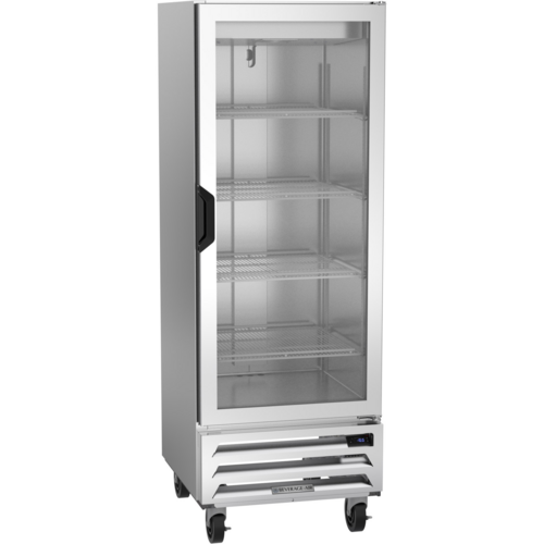 Beverage Air HBF12HC-1-G 24" 1 Glass Door Bottom Mount Reach-In Freezer | 11.9 Cu. Ft.