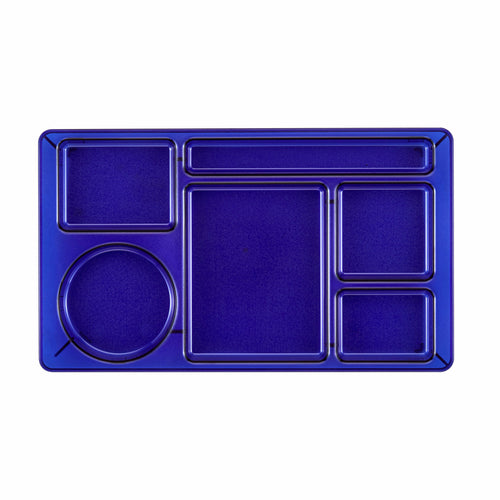 Cambro 915CW Camwear 6 Compartment Eco-safe Tray | 8-3/4" x 15"