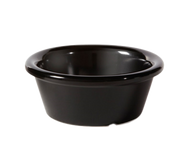 G.E.T. RM-203-BK Black 1-1/2 oz Melamine Ramekin | Case of 72