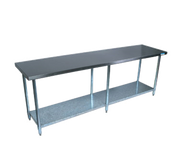 BK Resources VTT-1896 Stainless Steel Work Table | 96" x 18"