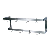 BK Resources BK-WPR2-72 72" Wall Mounted Pot Rack