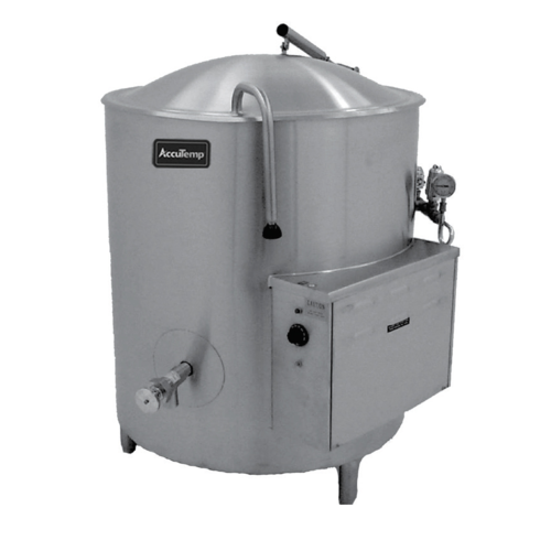 AccuTemp Edge Series ALHEC-60 Electric 2/3 Steam Jacketed Kettle | 60 Gallon