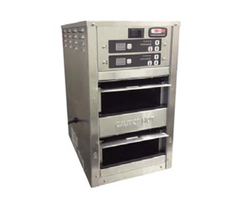 Carter-Hoffmann MZ213GS-2T 10" Modular Heated Holding Cabinet | (2) 12" x 6" Pan Capacity