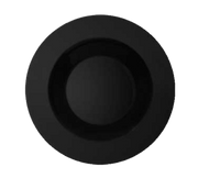 G.E.T. B-2412-BK Black Elegance 12-1/2" 24 oz. Black Melamine Bowl | Case of 12