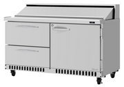 Turbo Air PST-60-D2R(L)-FB-N Sandwich / Salad Prep Table