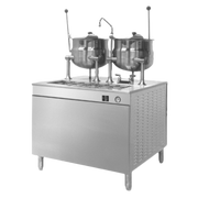 Cleveland 24DMK6 24" Tilting Direct Steam Kettle Cabinet Assembly | (1) 6 Gallon Kettle
