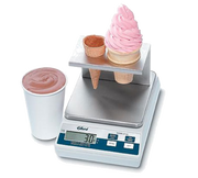 Edlund E-160 IC 160 oz. x 1 oz. Digital Portion Scale w/ Ice Cream Platform