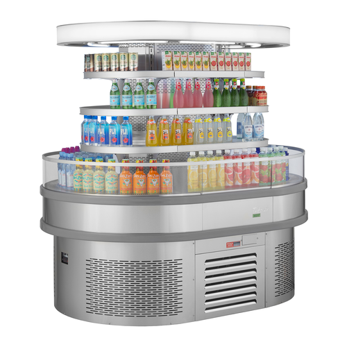 Turbo Air TIOM-20RSRB-N Refrigerated Self-Serve Display Case
