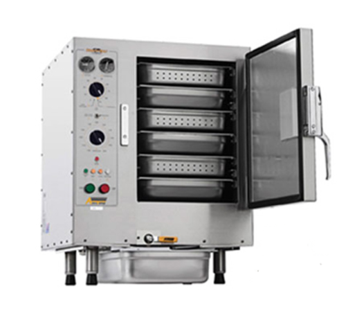 AccuTemp S62083D150 Steam&Hold 6 Pan Electric Countertop Convection Steamer | 208V