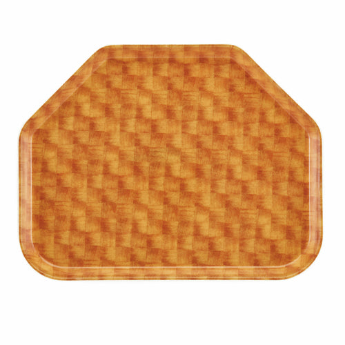 Cambro 1418TR Camtray Fiberglass Trapezoid Cafeteria Tray | 14" x 18"