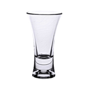 Thunder Group 2 oz. Flared, Heavy Base, Clear Polycarbonate Shot Glass | Model No. PLTHSG002AC