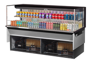 Turbo Air TOM-72L-UF-W(B)-2SI-N Refrigerated Display Case