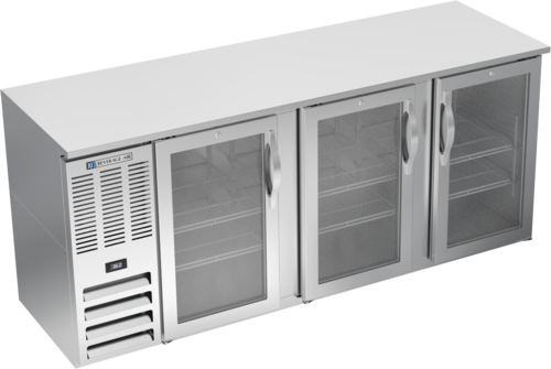 Beverage Air BBN78HC-FG-B Back Bar Cooler