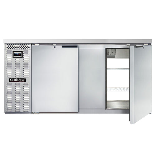 Continental Refrigerator BB69NPT Back Bar Cabinet, Refrigerated, Pass-Thru