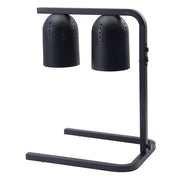 Winco EHL-3C 3-Position Electric Steel Tubing Heat Lamp | Black