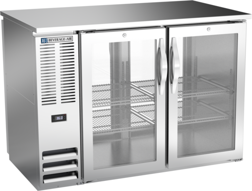 Beverage Air BBN48HC-FG-PT-B Back Bar Cooler