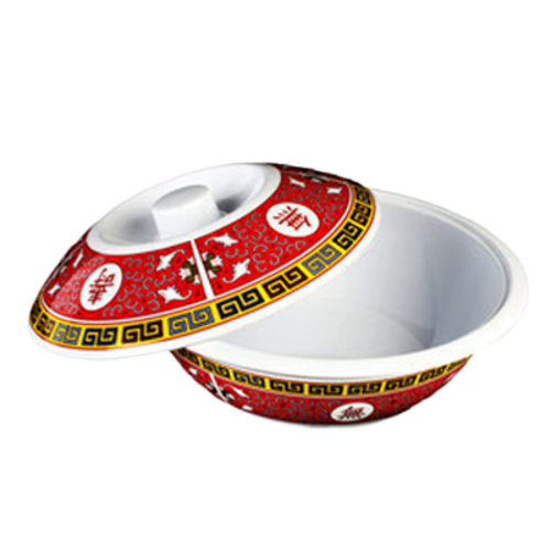 Thunder Group Longevity 75 oz. Melamine Serving Bowl | Model No. 8010TR