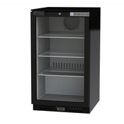 Beverage Air CT96HC-1-B 22" Glass Door Countertop Reach-In Refrigerator | 5.9 Cu. Ft.
