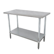Advance Tabco ELAG-368-X Stainless Steel Work Table w/ Adjustable Undershelf | 96" x 36"