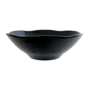 Thunder Group 39093BK 45 oz. Black Melamine Plastic Pasta Bowl | Case of 12