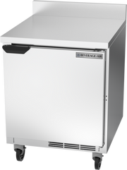 Beverage Air WTR27AHC-FIP 27" Worktop Refrigerator with 4" Foamed-In Backsplash | 6.13 Cu. Ft.