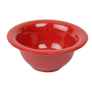 Thunder Group CR5510PR 5 1/2" Soup Bowl, Pure Red 10 oz. | Case of 12
