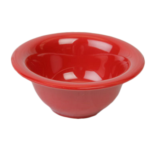 Thunder Group CR5510PR 5 1/2" Soup Bowl, Pure Red 10 oz. | Case of 12