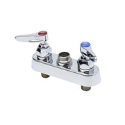 T&S Brass B-1110-LN 4" Center Deck Mount Workboard Faucet - Less Nozzle