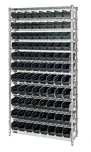 Quantum WR12-101CO Shelving Unit, Wire