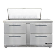 Continental Refrigerator SW60N18M-FB-D Refrigerated Counter, Mega Top Sandwich / Salad Unit
