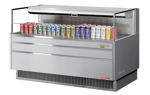 Turbo Air TOM-60L-UF-W(B)-1S-N Open Air Merchandiser