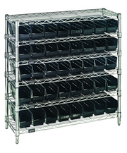 Quantum WR6-36-1236-101CO Shelving Unit, Wire