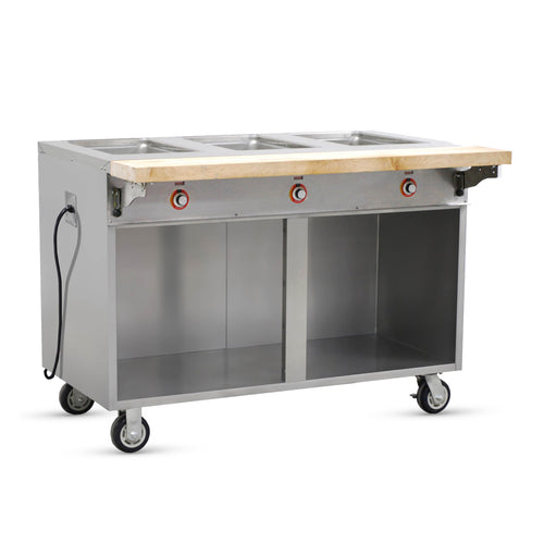 FWE HLC-3W6-1-DRN Steam Table