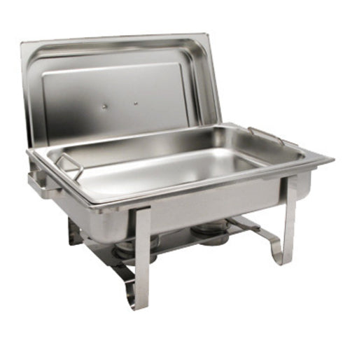 Winco C-2080B Get-A-Grip 8 Qt. Full Size Chafer