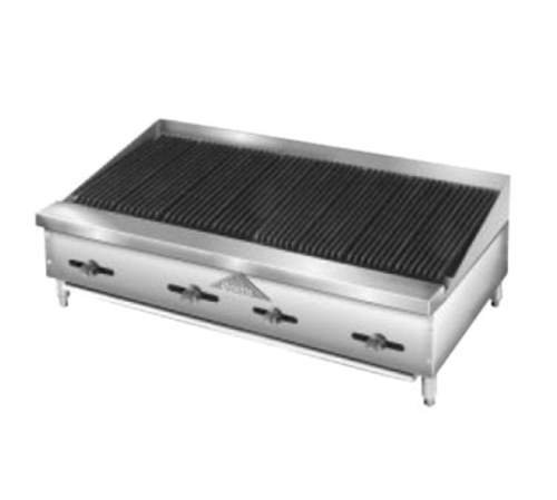Comstock-Castle FHP48-4RB 48" Manual Countertop Gas Radiant Charbroiler | 132,000 BTU