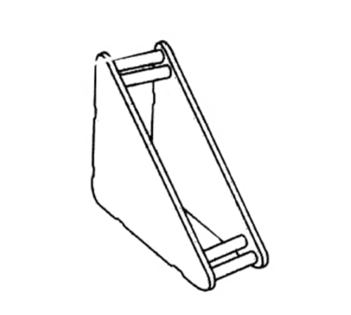 Robot Coupe 27258 Free Standing Food Processor Disc Rack