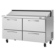 Turbo Air PST-60-D4-N Sandwich / Salad Prep Table