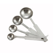 Winco MSPD-4X 4 pc. Heavy Gauge Measuring Spoon Set