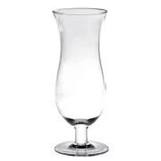Thunder Group 24 oz. Clear Polycarbonate Hurricane Glass | Model No. PLTHHC024C