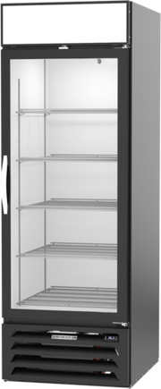 Beverage Air MMR23HC-1-B-WINE MarketMax 27" Black Glass Door Wine Refrigerator | 23.32 Cu. Ft.