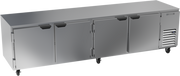Beverage Air UCR119AHC 119" 4-Door Side Mount Undercounter Refrigerator | 40.12 Cu. Ft.